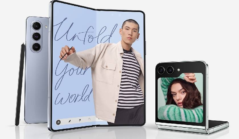 Samsung Galaxy Z Flip5 et Galaxy Z Fold5 : la flexibilit et la polyvalence sans compromis

